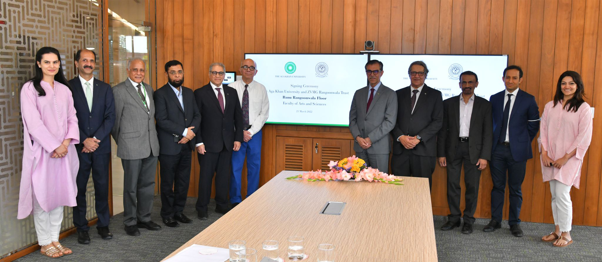 ZVMG Rangoonwala Trust signs Agreement with Aga Khan University